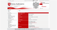 Desktop Screenshot of bip.andrzejewo.pl